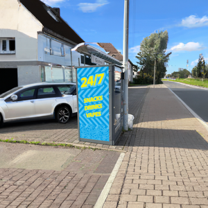 Seitenfolie für Sielaff Outdoor-Automaten